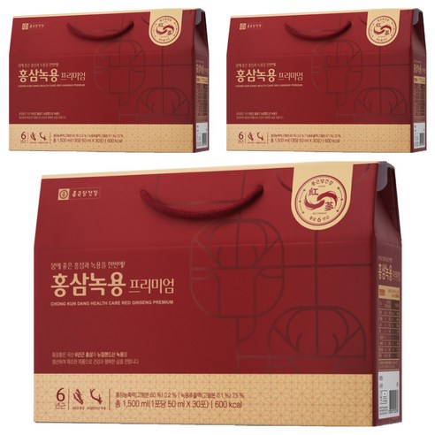종근당건강 홍삼녹용 프리미엄