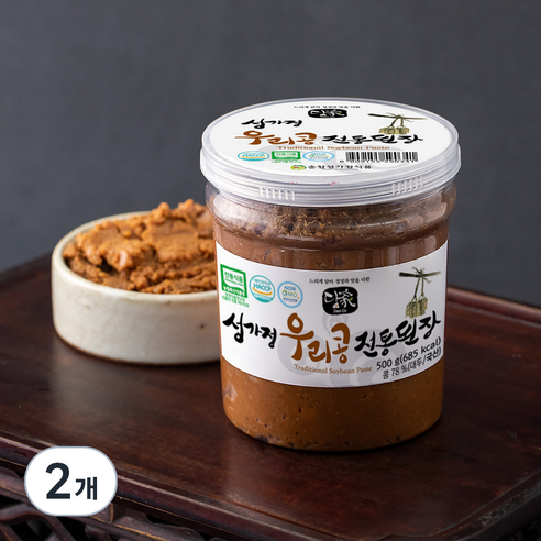 담가 우리콩 전통된장