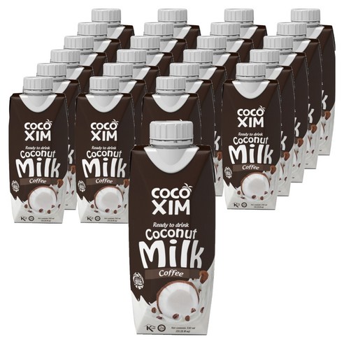 코코씸 코코넛밀크 커피맛, 330ml, 24개