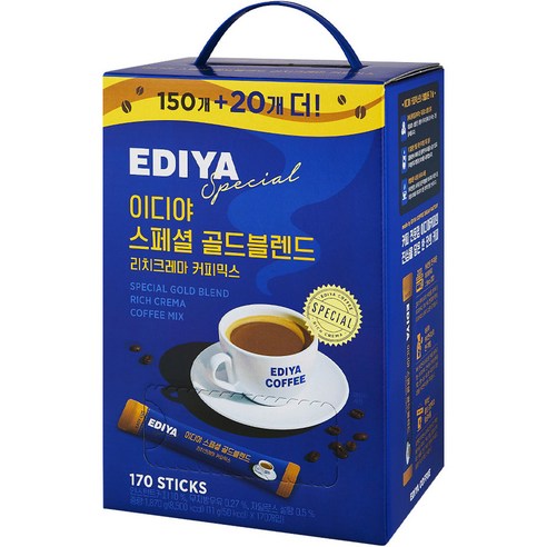 이디야 스페셜 골드블렌드 리치크레마 커피믹스