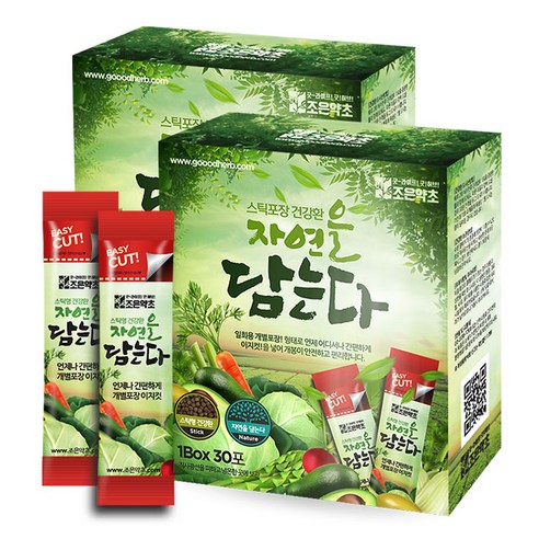 조은약초 자연을 담는다 프리미엄 노니환 스틱, 90g, 2개