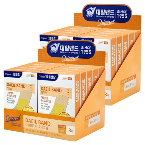 대일밴드 뉴오리지널, 8개입, 20개