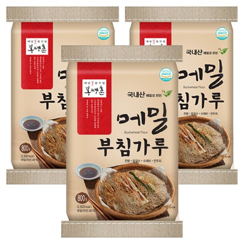 봉평촌 메밀 부침가루