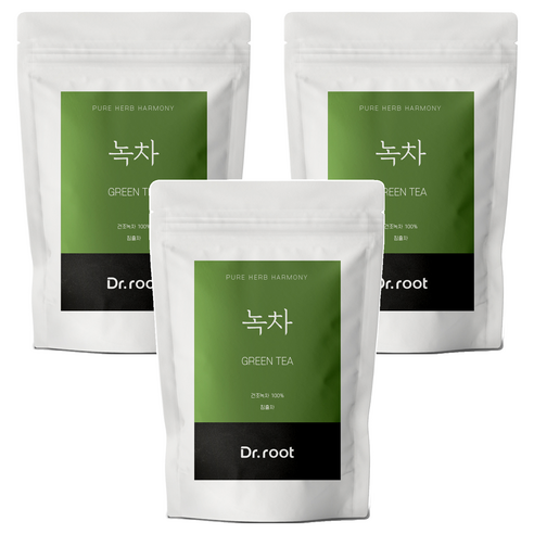 닥터루트 녹차 삼각티백, 3개, 25개입, 1.2g