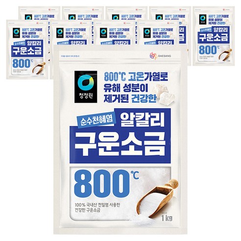 청정원 순수천혜염 알칼리 구운소금