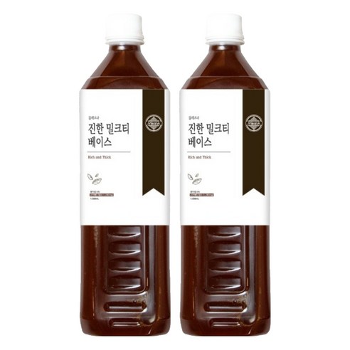 믈레즈나 진한 밀크티 베이스