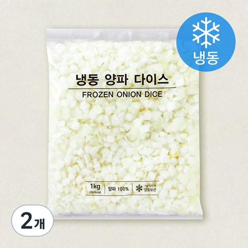 [로켓프레시] 양파 다이스 (냉동)
