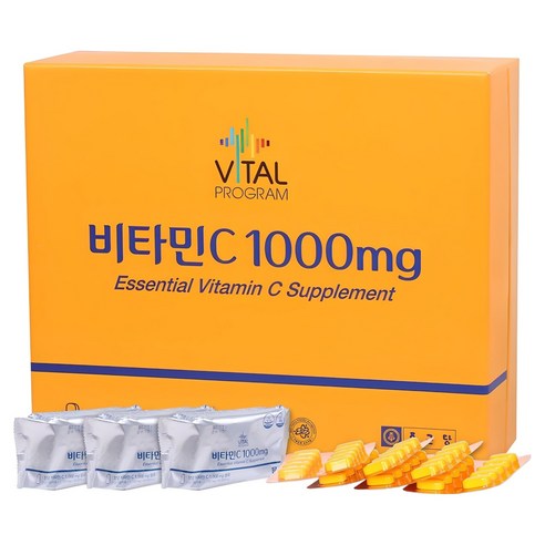 바이탈프로그램 정품 비타민C 1000mg, 600정, 1개