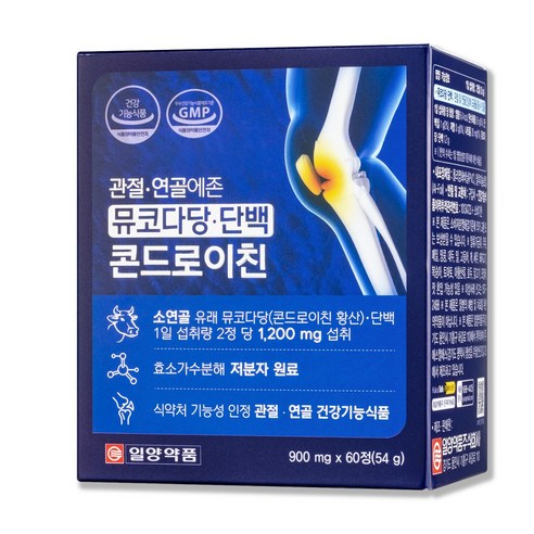 일양약품 관절 연골에존 뮤코다당 단백 콘드로이친