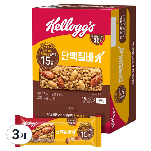 켈로그 단백질바K