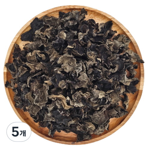 목이버섯, 100g, 5개