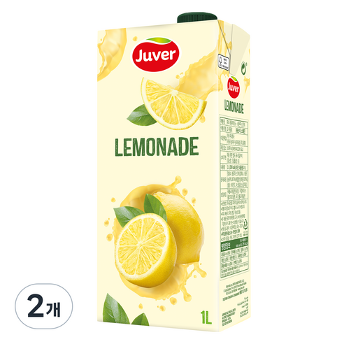 후버 레몬 에이드, 1L, 2개