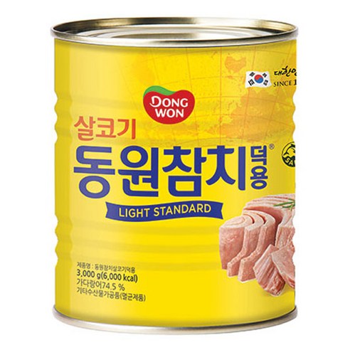 동원참치 살코기 라이트 스탠다드 덕용