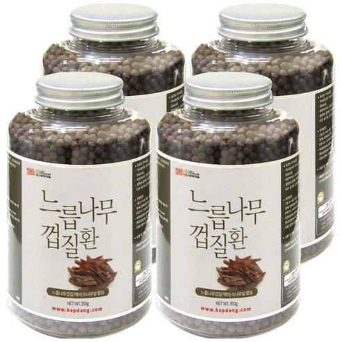 갑당약초 느릅나무껍질환 병타입, 4개, 350g