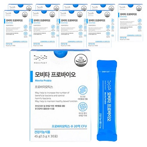 메디포스트 모비타 프로바이오 30p, 45g, 10개