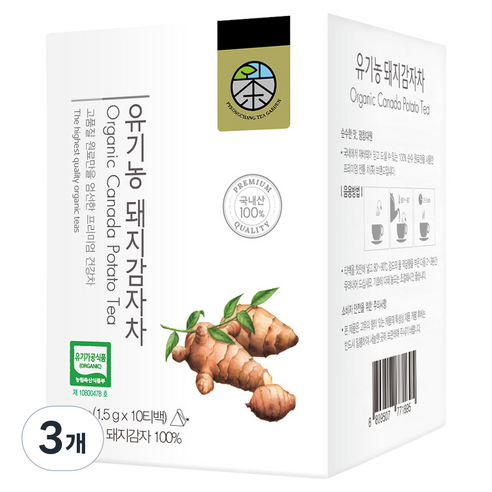 평창다원 유기농 돼지감자차, 1.5g, 3개, 10개입