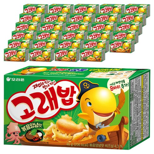 오리온 고래밥 볶음양념맛 과자