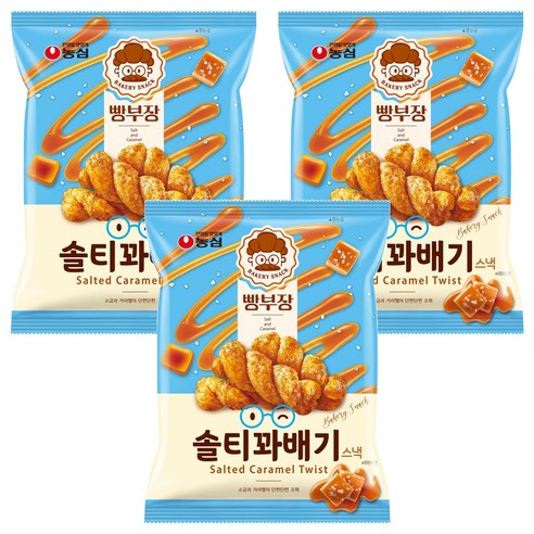 빵부장 솔티꽈배기 스낵