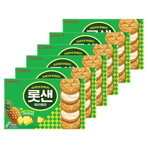 롯데웰푸드 롯샌 파인애플