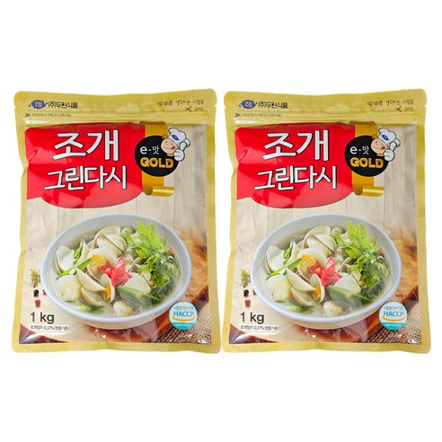두원식품 조개 그린다시