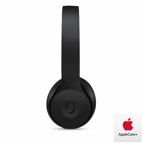 Apple Beats Solo Pro Wireless Noise Cancelling Headphones 블루투스 헤드폰, Black, AppleCare+포함, MRJ62ZP/A