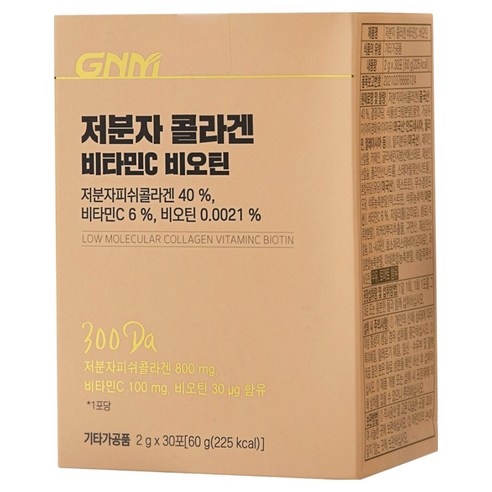 자연의품격 저분자 콜라겐 펩타이드 비타민C 비오틴 30p, 1개, 60g