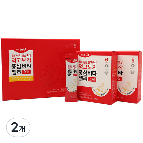 먹고보자 홍삼 비타 젤리 스틱 20g x 30p
