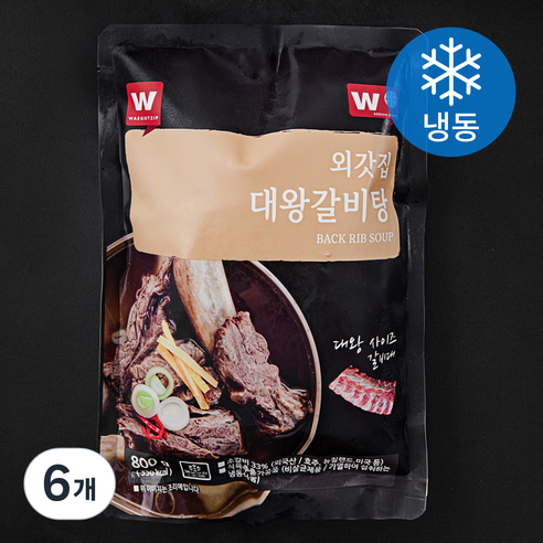 [로켓프레시] 외갓집 대왕갈비탕 (냉동)