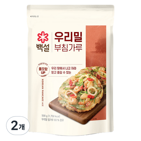 백설 우리밀 부침가루
