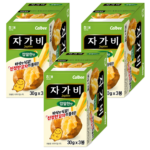 자가비 짭짤한 맛 3p