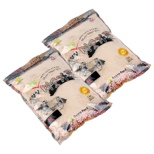 오양식품 영양 18곡 미숫가루, 1kg, 2개