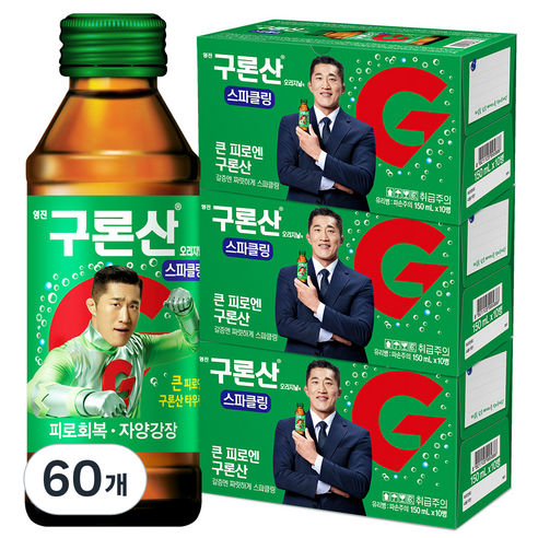 해태htb 영진 구론산 탄산 스파클링 오리지날
