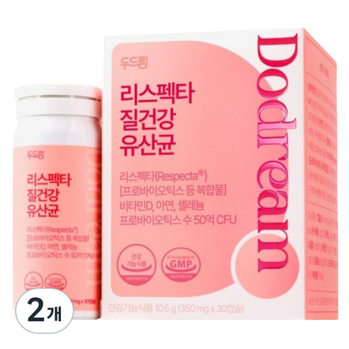 두드림 리스펙타 질 건강 생유산균 10.5g