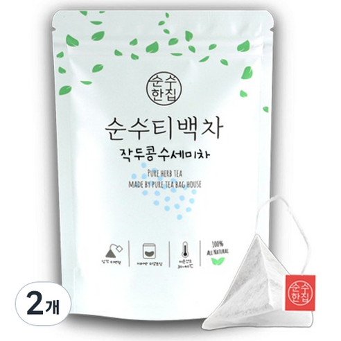 순수한집 작두콩수세미차 티백