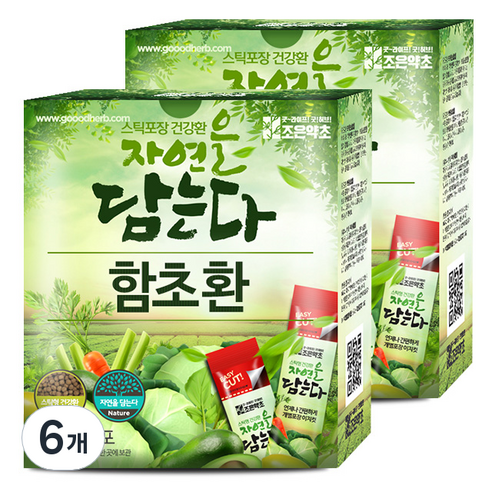 조은약초 함초환 스틱, 90g, 6개