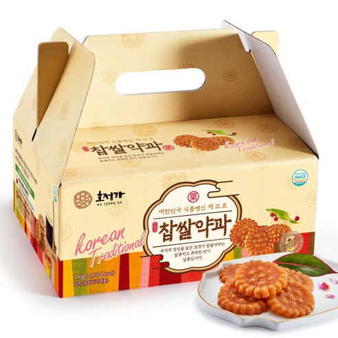 호정가 찹쌀약과, 1kg, 1개