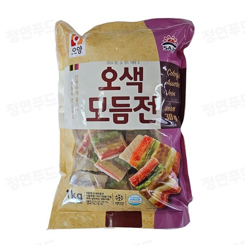 오양 오색 모듬전 30g 33개