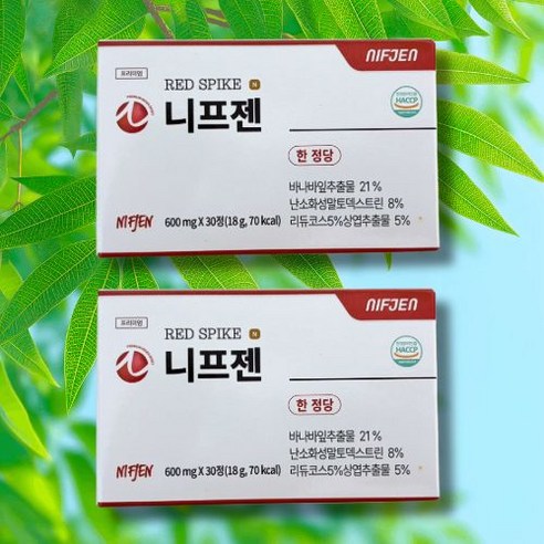니프젠스파이크프리미엄 니프젠 정품 효능 니푸젠 리프젠 혈당스파이크 바나바잎추출물 리듀코스