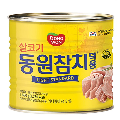 동원참치 살코기 라이트 스탠다드 덕용