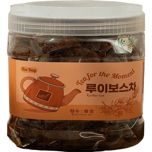 향우 선명하고 짙은 루이보스차 - 친환경 PLA 삼각티백