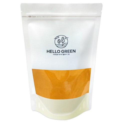 인도산 강황 분말 가루 터머릭 커큐민, 500g, 1개