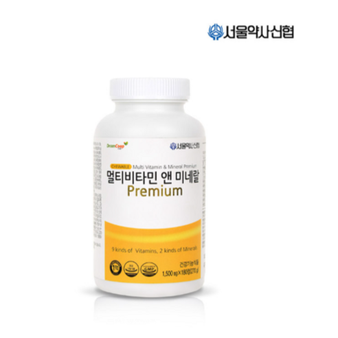 멀티비타민앤미네랄 1500mg 180정 종합영양제