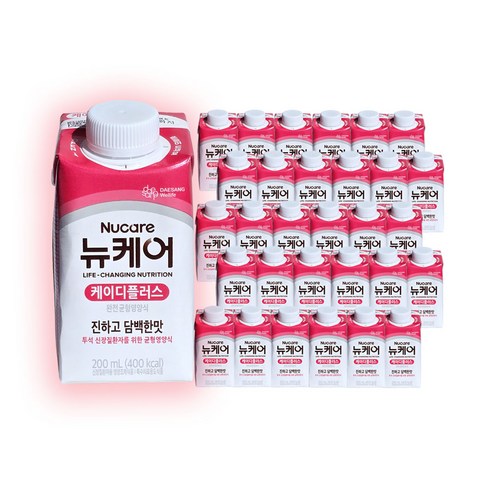 뉴케어 KD+ 케이디 플러스 200ml*30개 투석 신장질환자용 고단백 영양식 음료