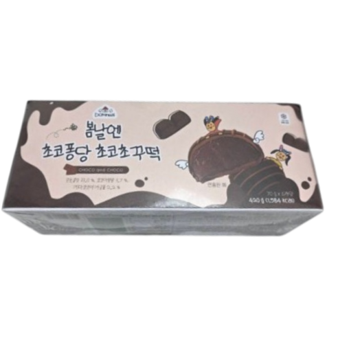[여수언니] 봄날엔 초코퐁당 초코초꾸떡 (70 g x 6개입)