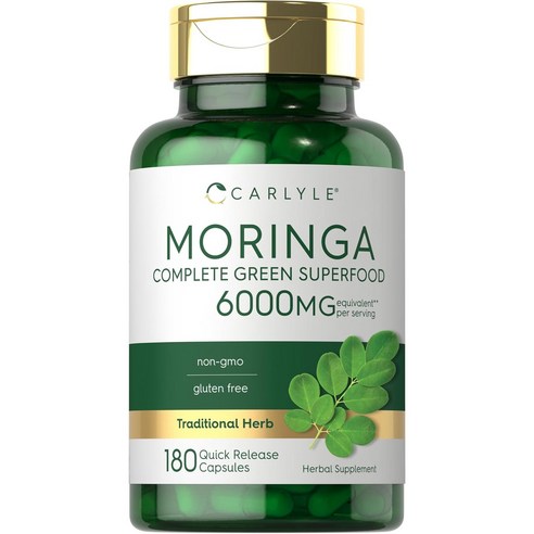 Carlyle Moringa 칼라일 모링가 올레이페라 6000mg 180정 2팩