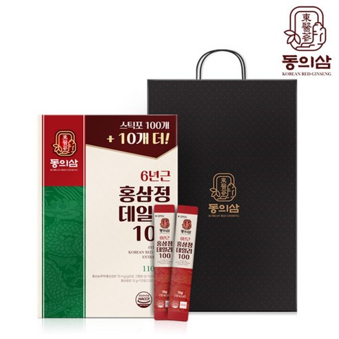 동의삼 6년근 홍삼정 데일리100 박스