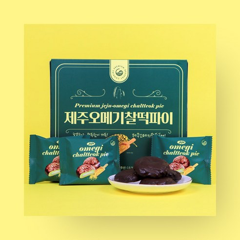 청우식품 제주 오메기 찰떡파이