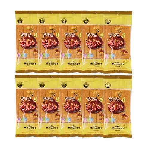 놀부명과 꿀밤맛쫀디기 110g