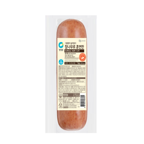 대상 청정원 참나무로 훈연한 순살햄 라운드 1kg