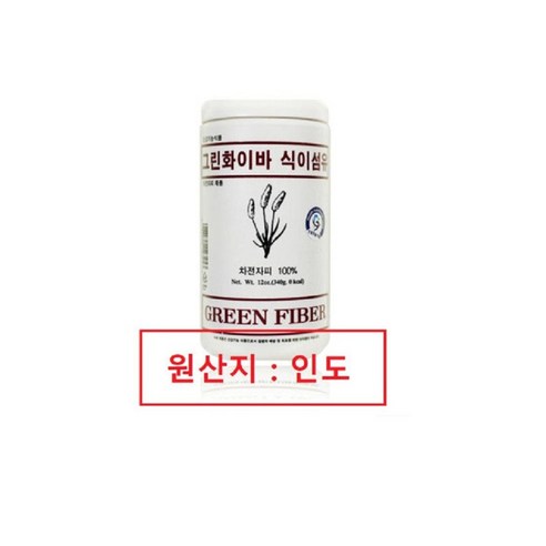 그린화이바 식이섬유 340g 6개